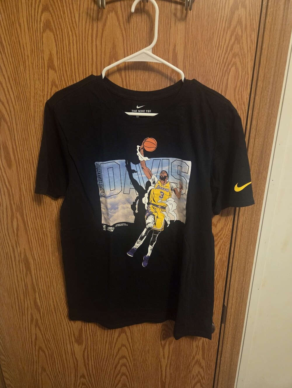 Nike Los Angeles Lakers Anthony Davis Shirt Sz Large Men's NBA